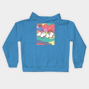 Crazy Chickens Funny Chicken Kids Hoodie